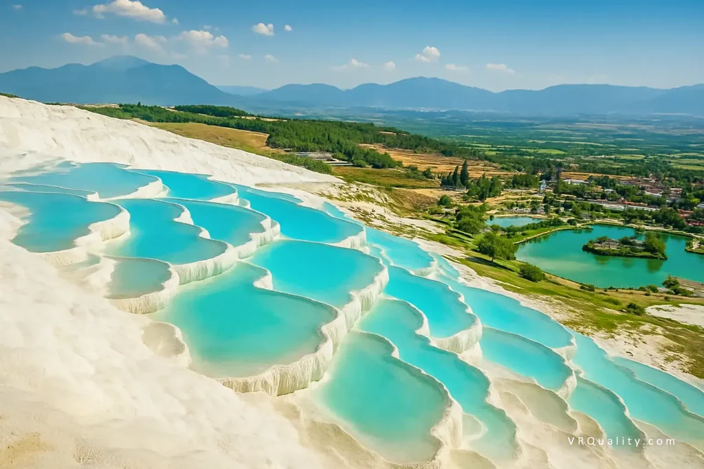 Памуккале – природное чудо Турции с белыми террасами и термальными источниками