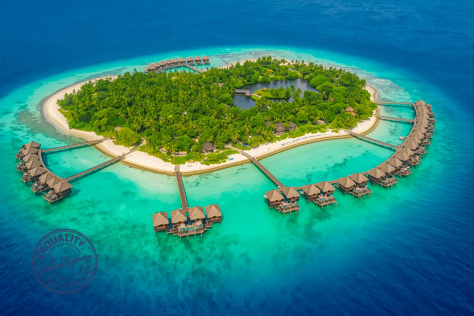 Остров Бандос отдых в виллах над лагуной